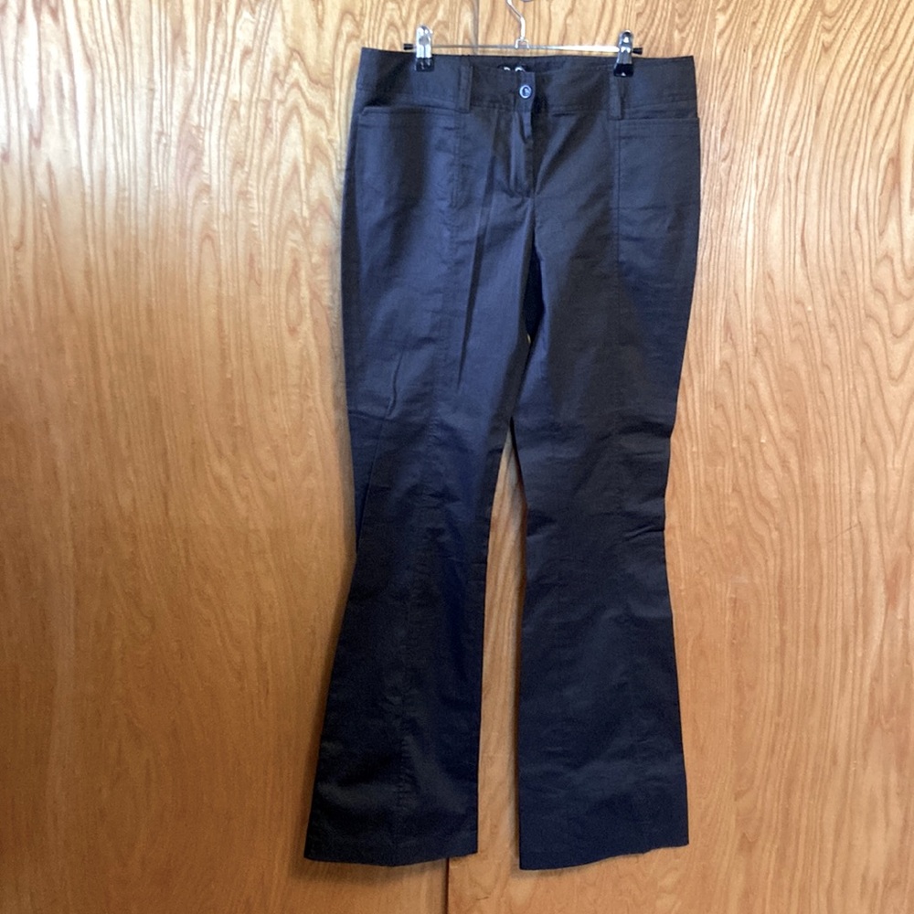 Dark brown Dolce & Gabbana flare leg pants plus size 32 NWT